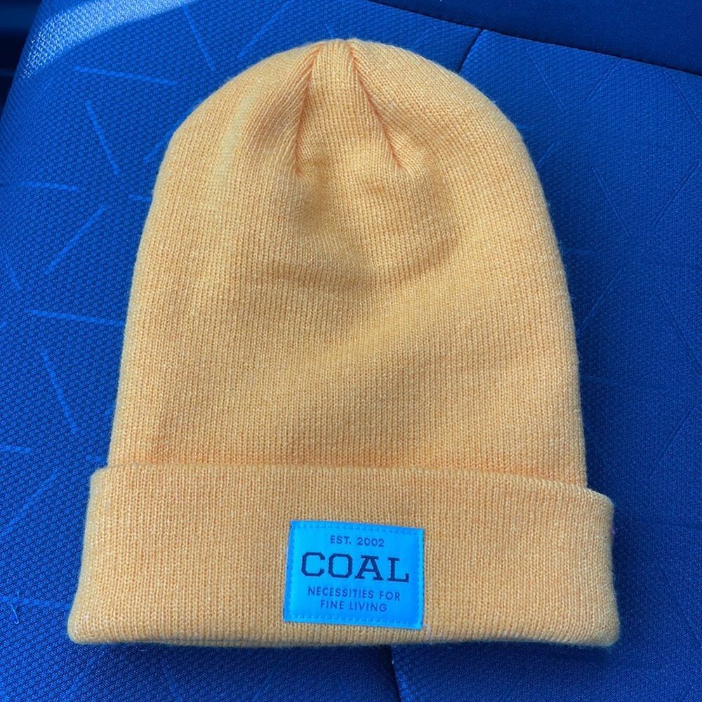 Coal Unisex Men’s Women's Yellow Beanie Hat